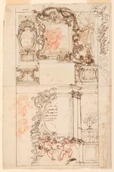 Zeichnung, Altar